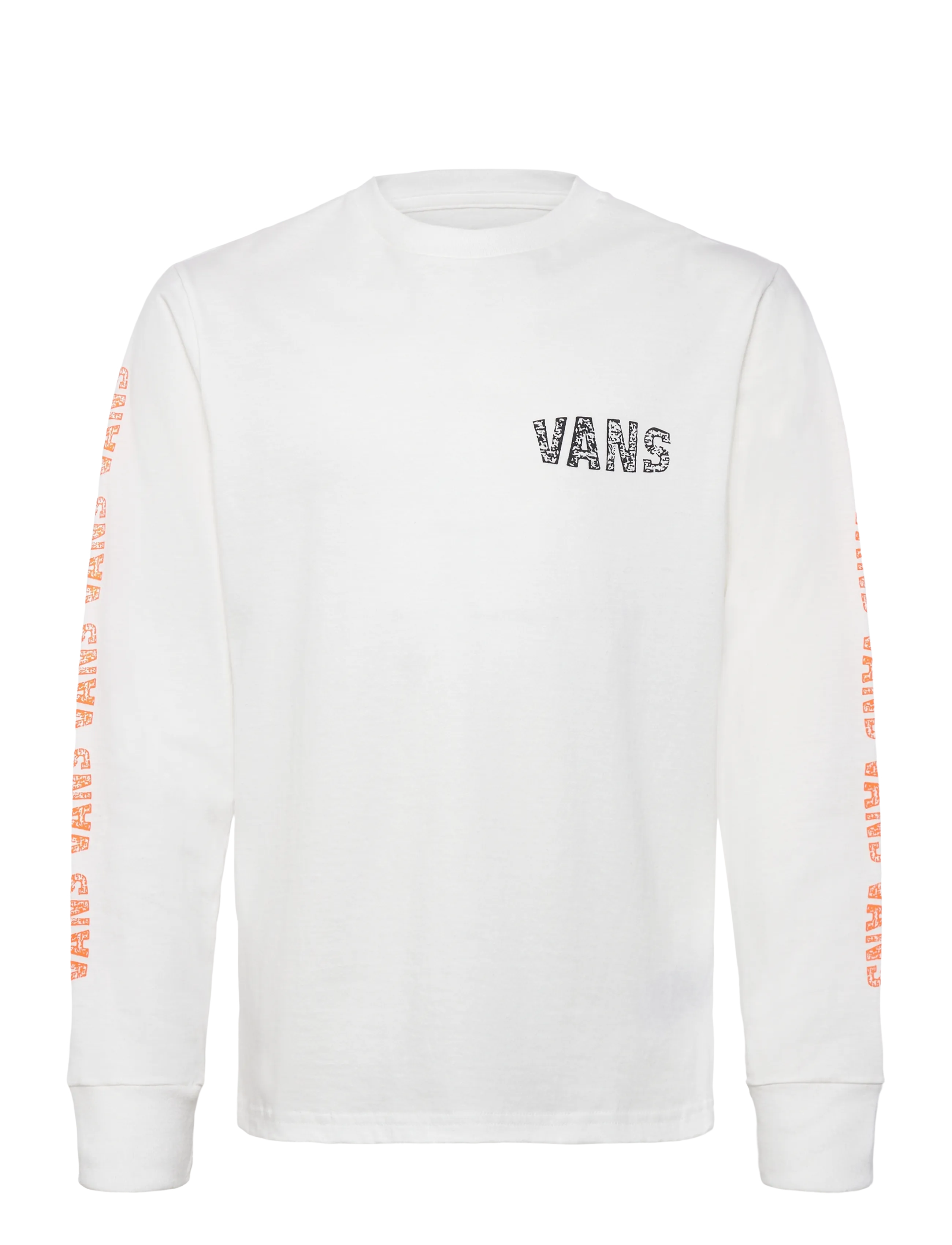 VANS Racing Flames LS - Kids 98-134 - WHITE / black