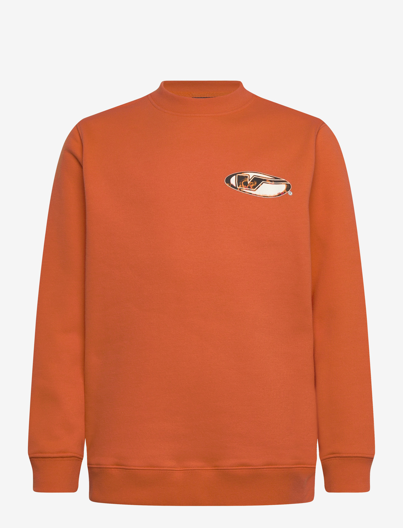 VANS - Bevel Flame Crew - tops - flame - 0
