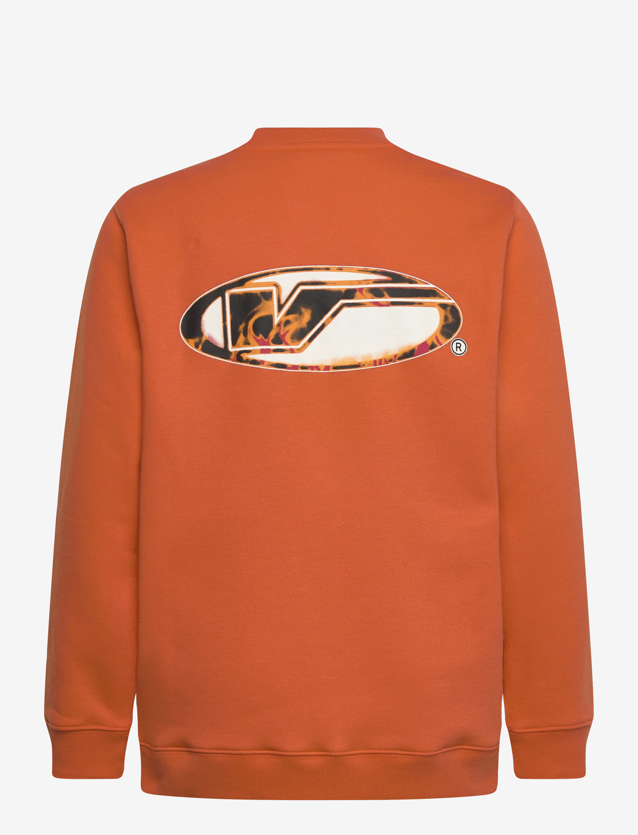 VANS - Bevel Flame Crew - tops - flame - 1