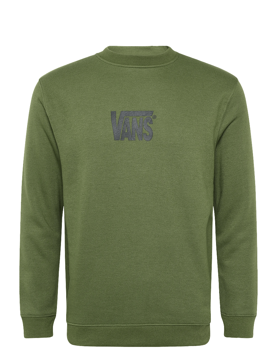 VANS - Stretch Logo Crew - sweatshirts - green balsam - 0