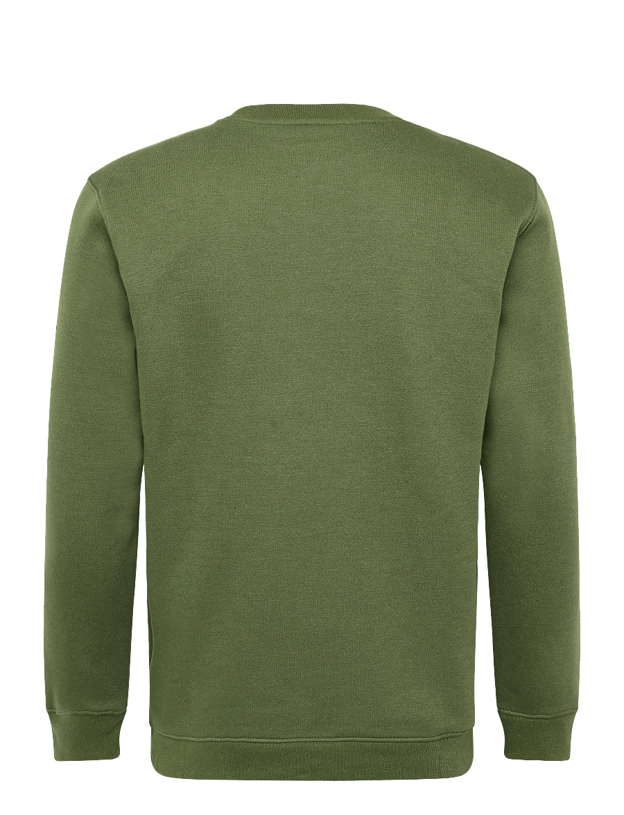 VANS - Stretch Logo Crew - sweatshirts - green balsam - 1