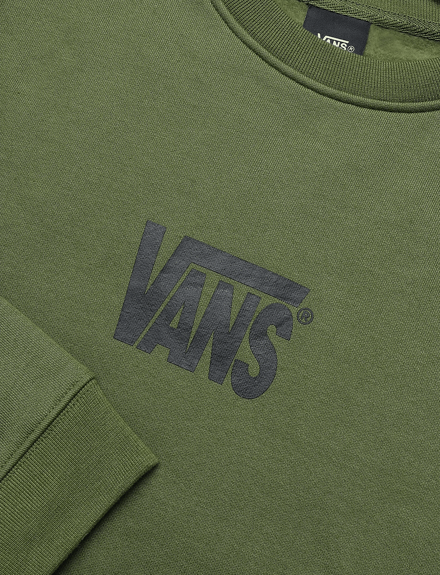 VANS - Stretch Logo Crew - sweatshirts - green balsam - 2