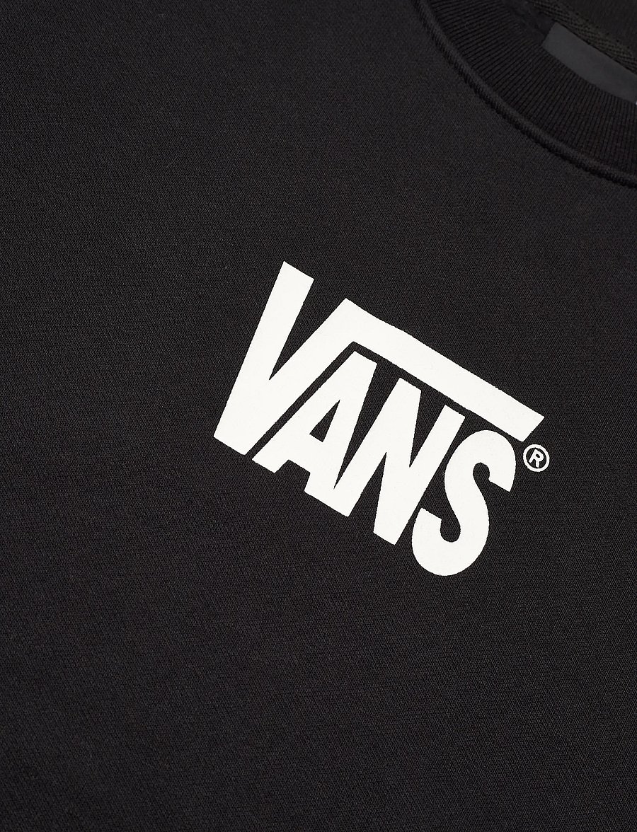 VANS - Stretch Logo Crew - sweatshirts - black/white - 2