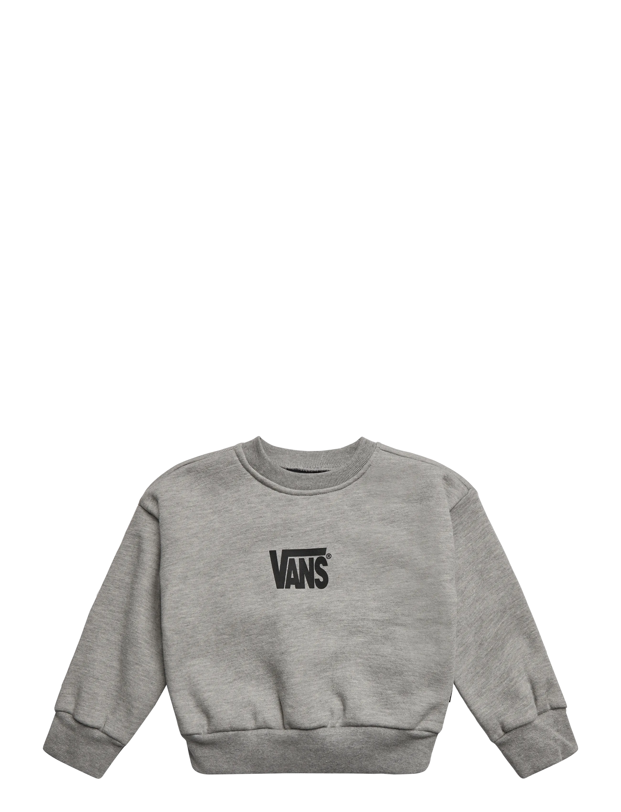 VANS Stretch Logo Crew - Dressipluusid - CEMENT HEATHER / grey