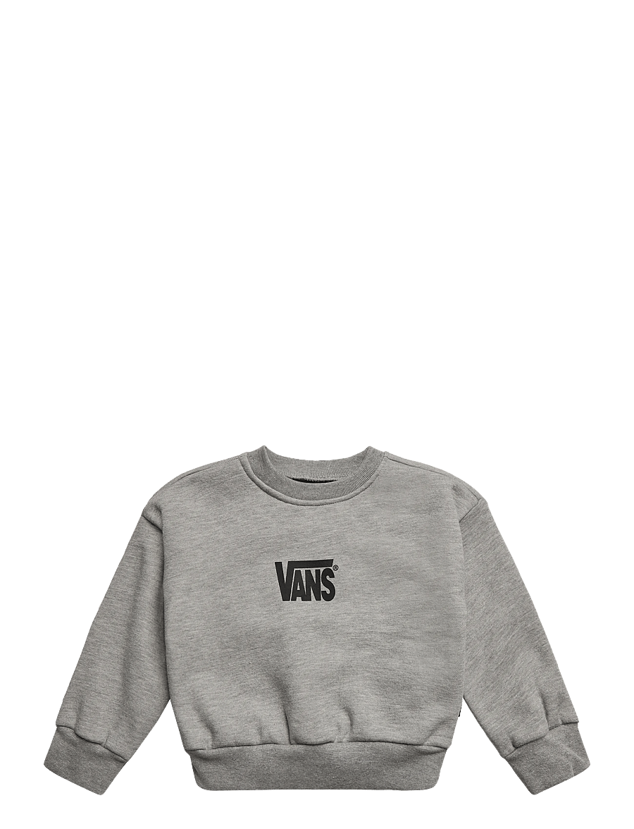VANS - Stretch Logo Crew - sweatshirts - cement heather - 0