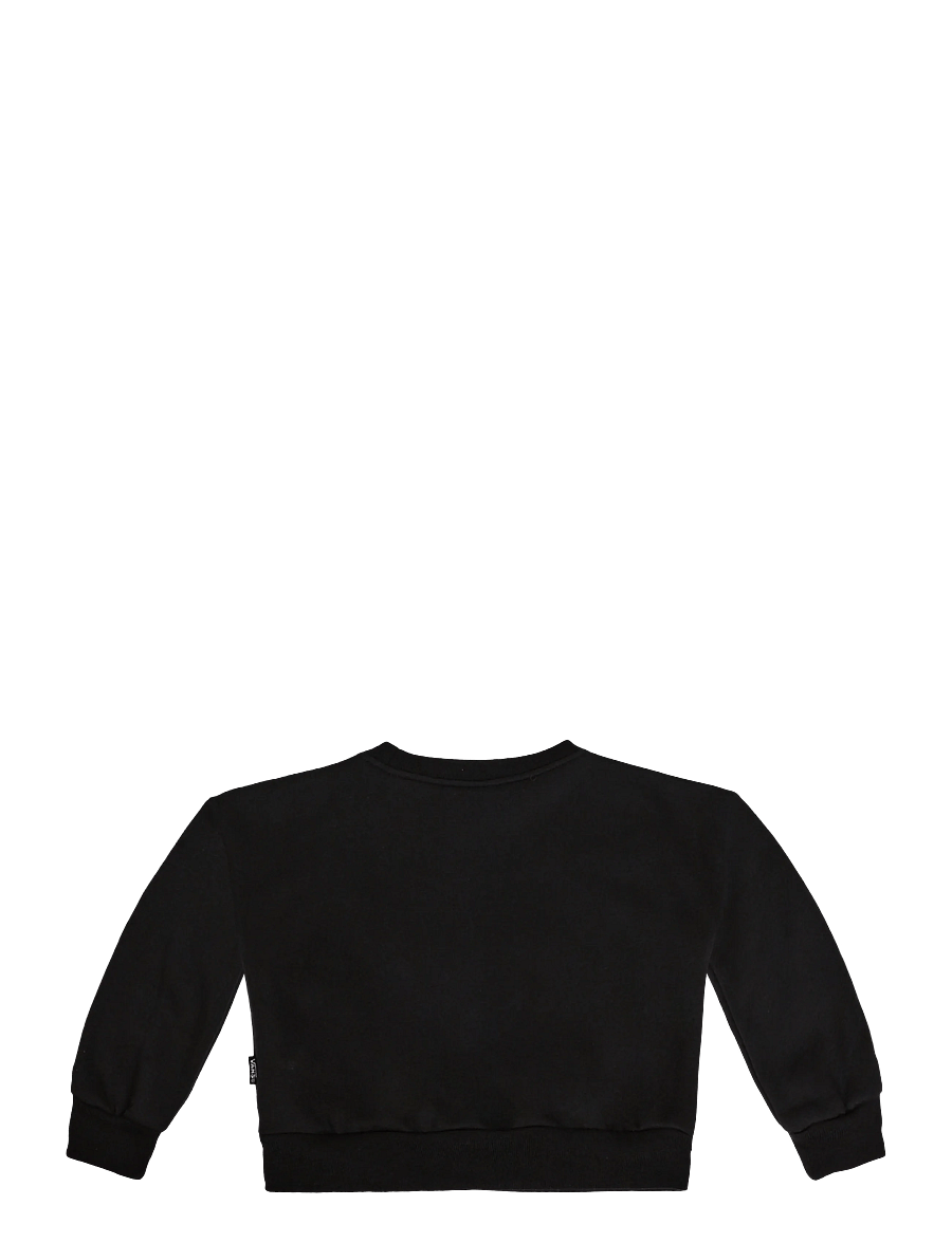 VANS - Stretch Logo Crew - sweatshirts - black/white - 1