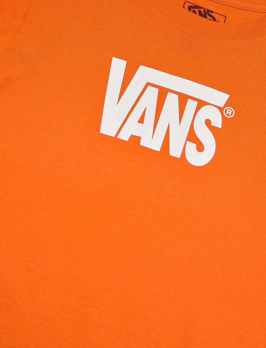 VANS - Stretch Logo SS - kortärmade t-shirts - flame - 2