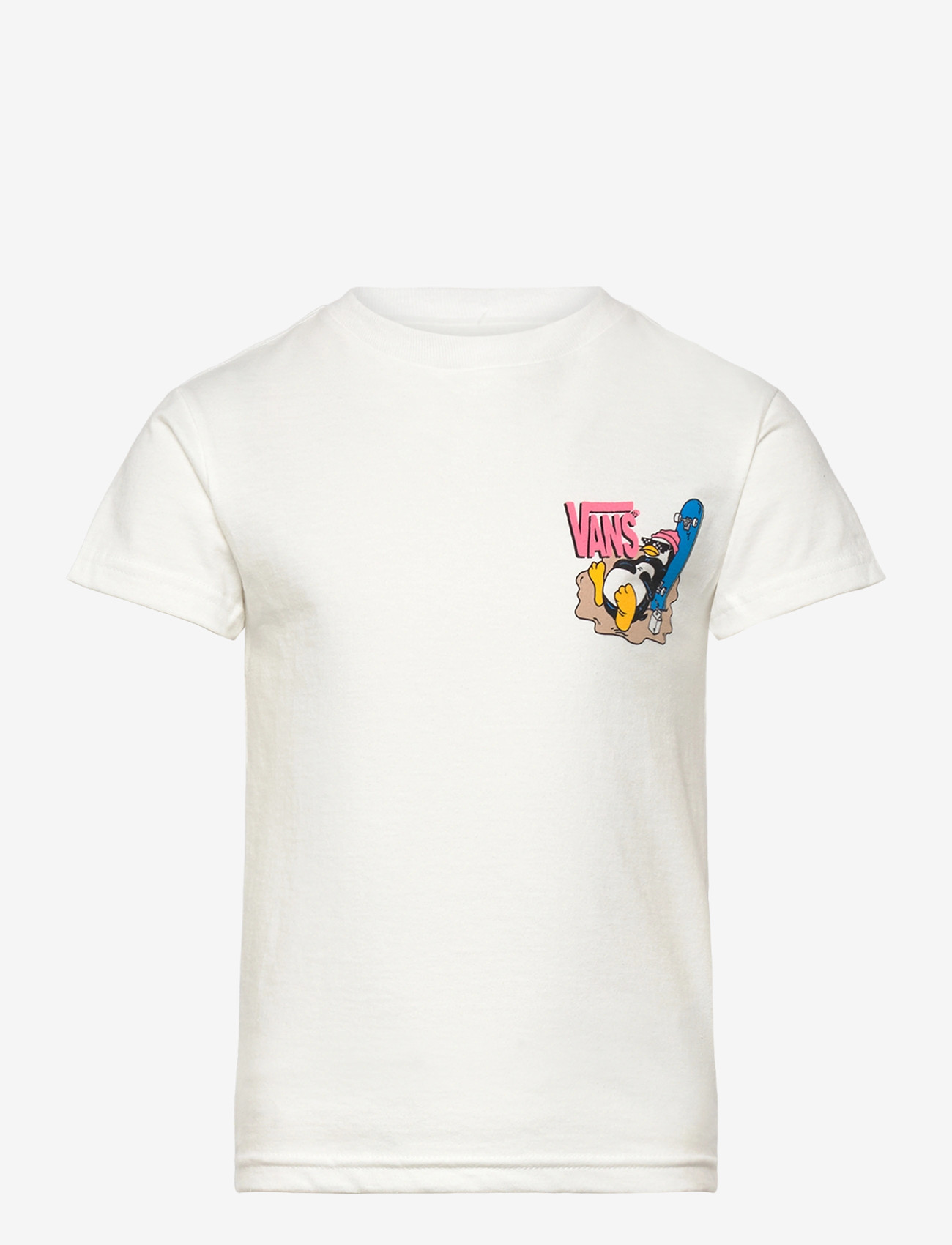 VANS - Yolo Penguin SS - kortärmade t-shirts - white - 0