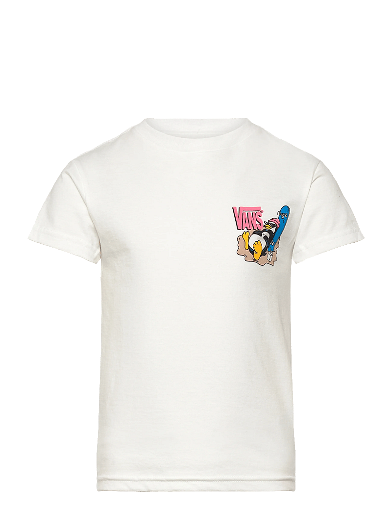 VANS - Yolo Penguin SS - kortärmade t-shirts - white - 0