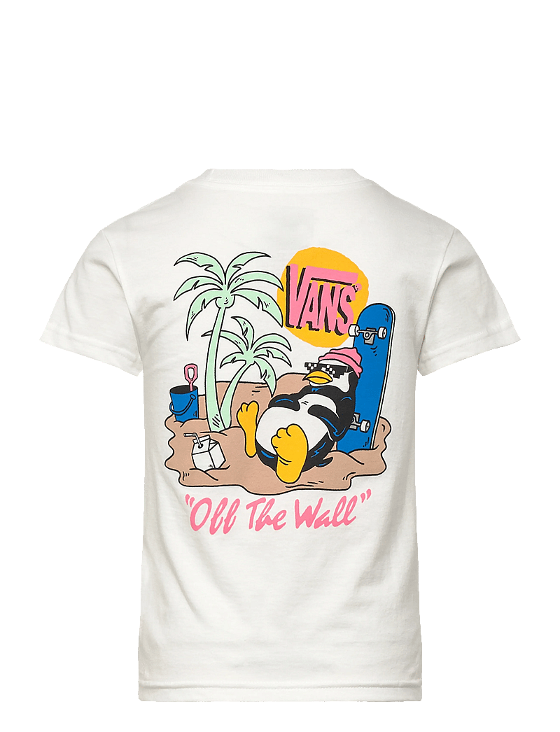 VANS - Yolo Penguin SS - kortärmade t-shirts - white - 1