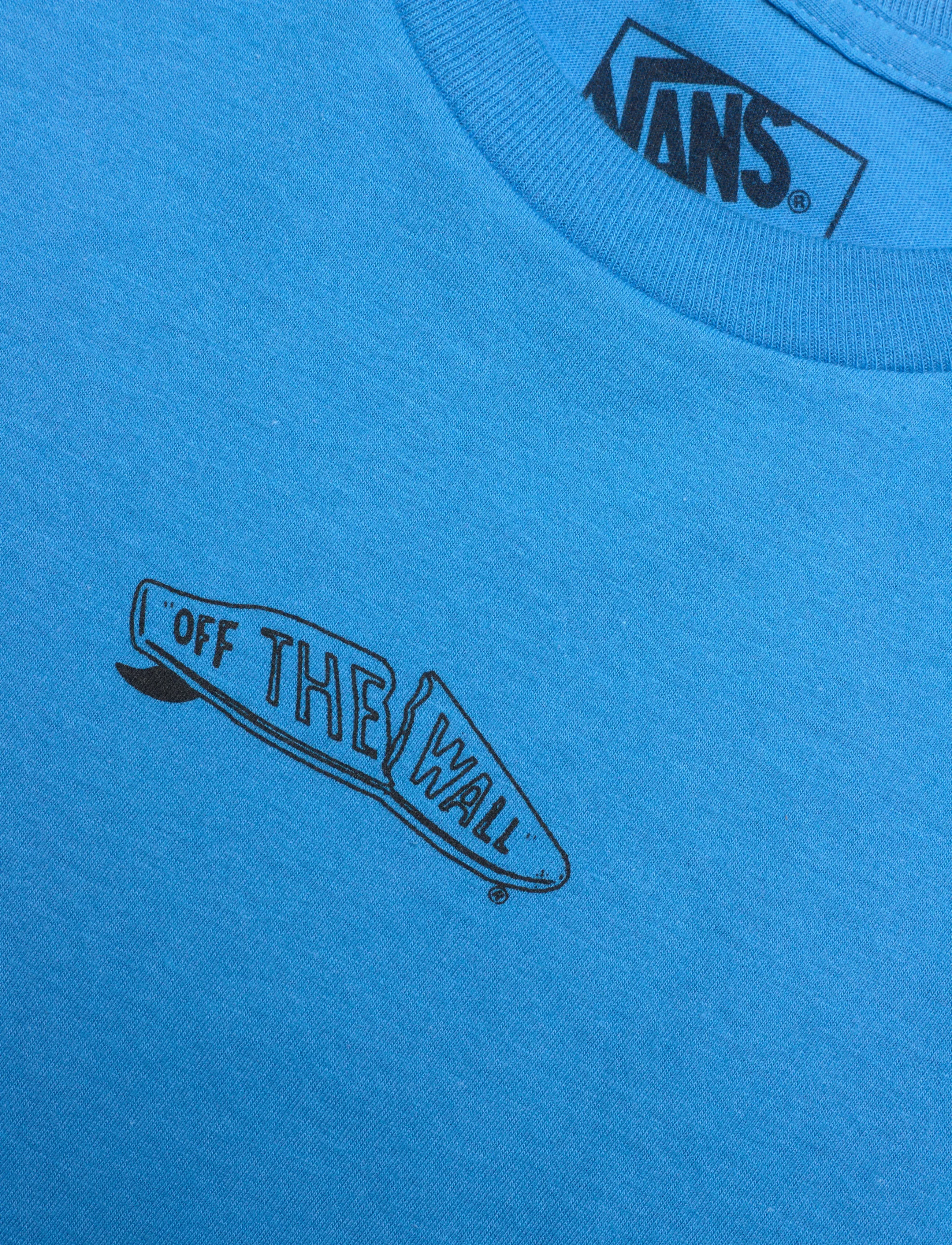 VANS - Crestline SS - sportstoppe - bright azure - 2