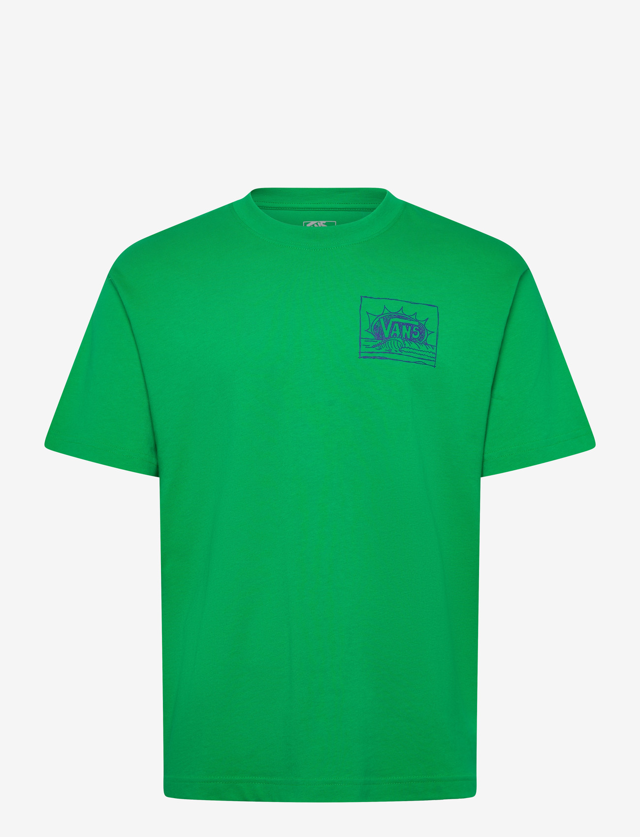 VANS - Bright Day SS Tee - oberteile & t-shirts - bright green - 0