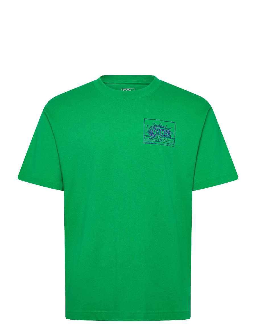 VANS - Bright Day SS Tee - topit & t-paidat - bright green - 0