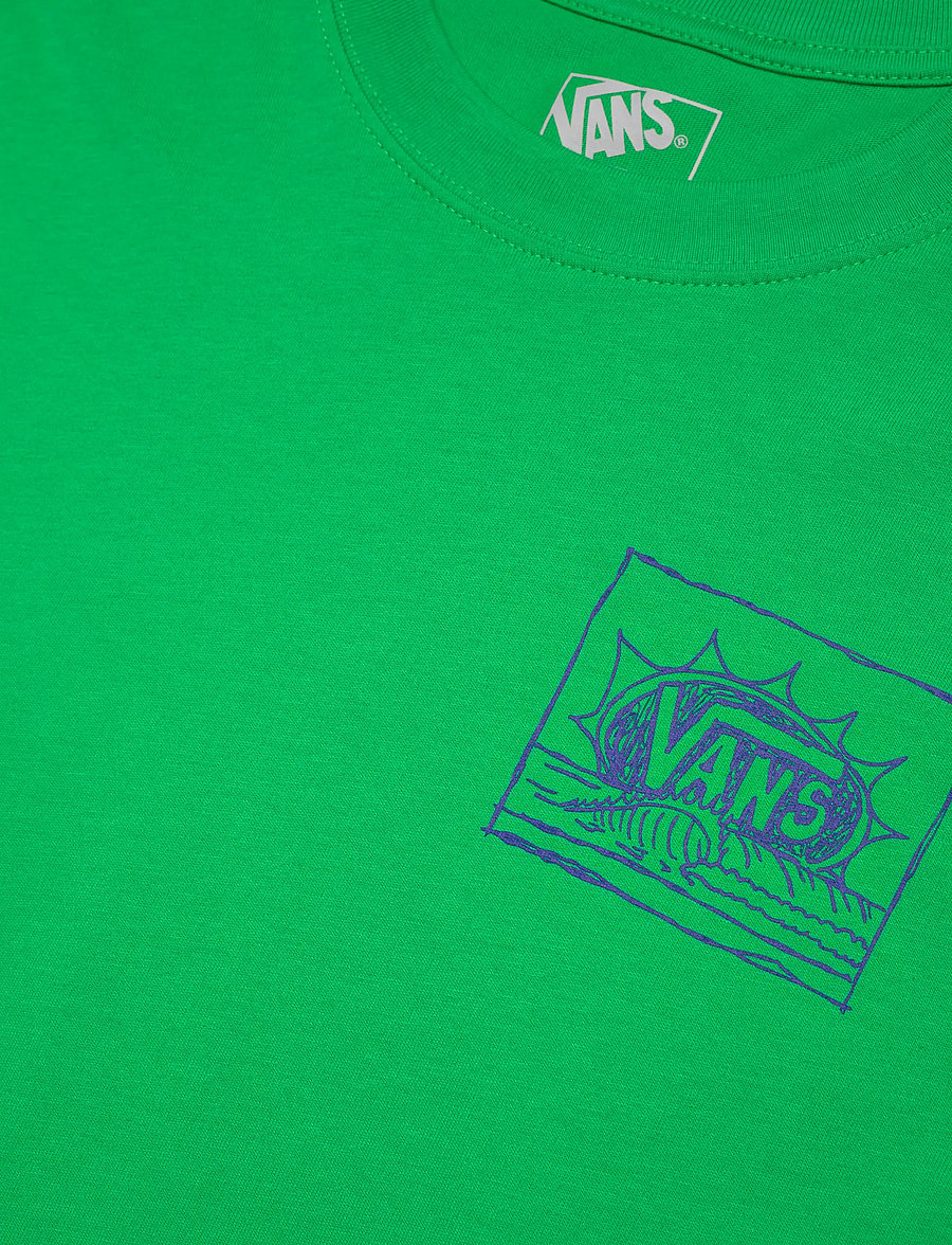 VANS - Bright Day SS Tee - topit & t-paidat - bright green - 2