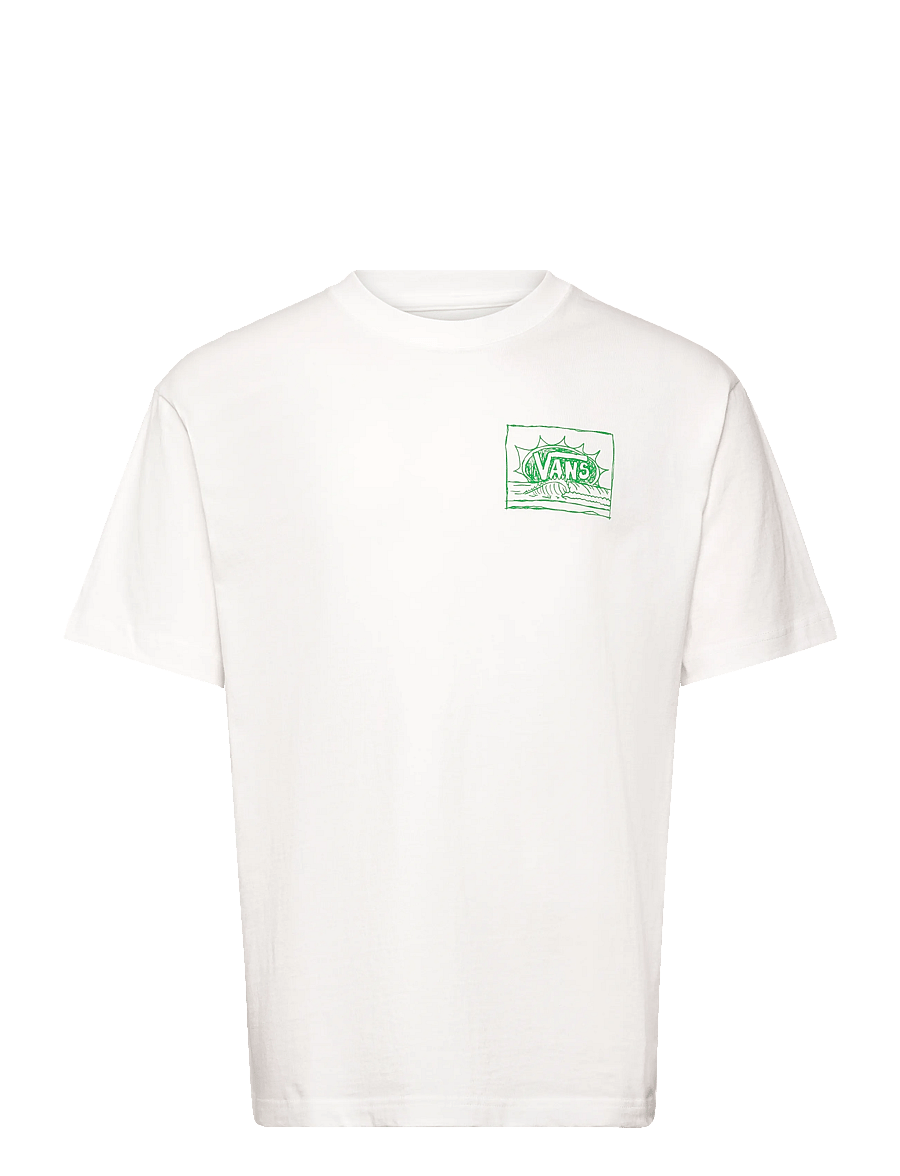VANS - Bright Day SS Tee - oberteile & t-shirts - white - 0