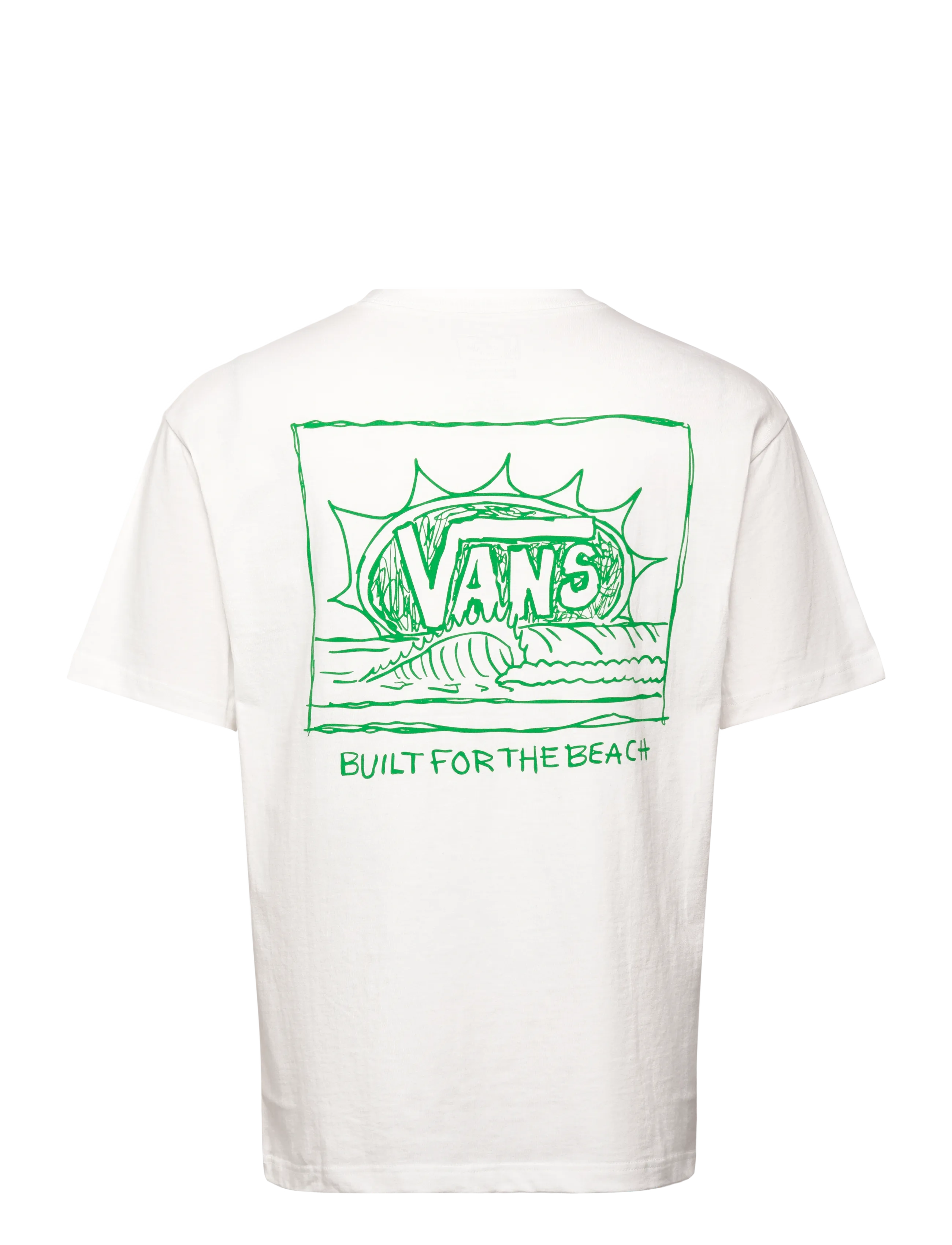 VANS - Bright Day SS Tee - oberteile & t-shirts - white - 1