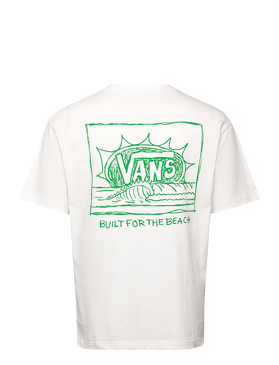 VANS - Bright Day SS Tee - oberteile & t-shirts - white - 1