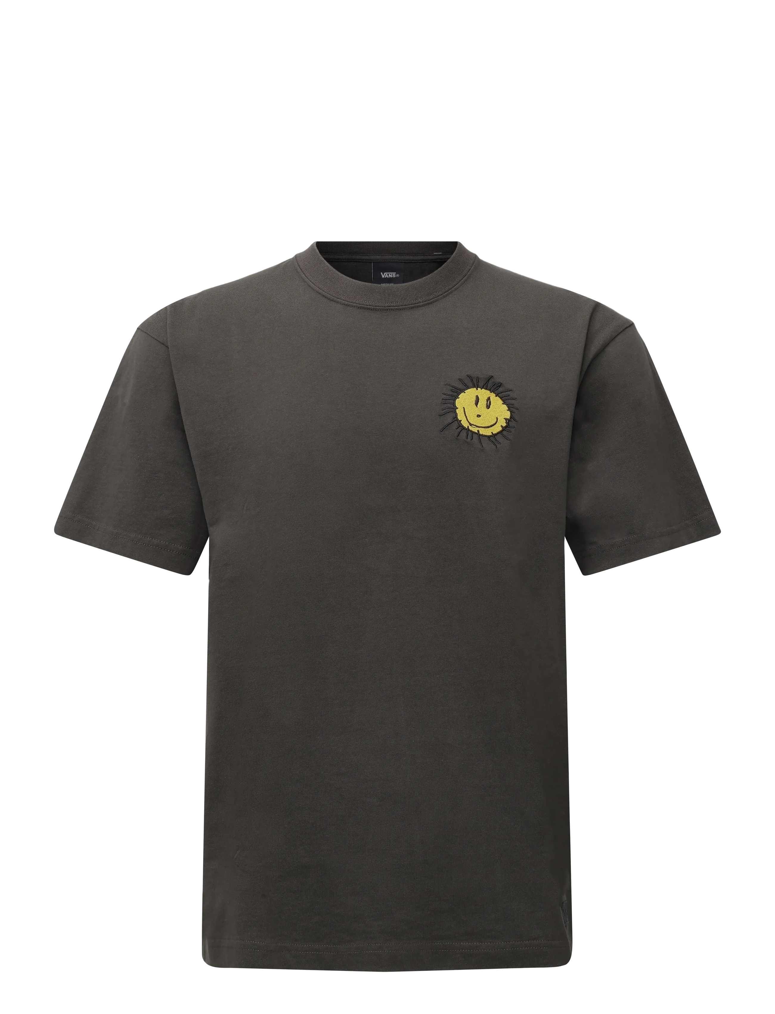 VANS Checkerboard Behaviour SS Tee - Kläder - FADED BLACK / black