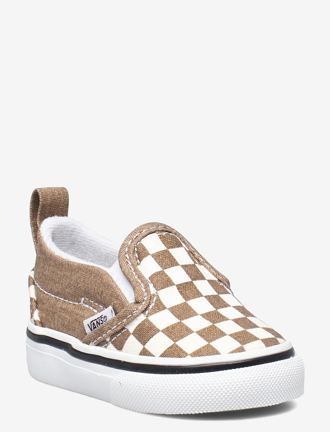 VANS - Shoe Toddler Numeric Width - (checkerboard)brnzagtrwht - 0