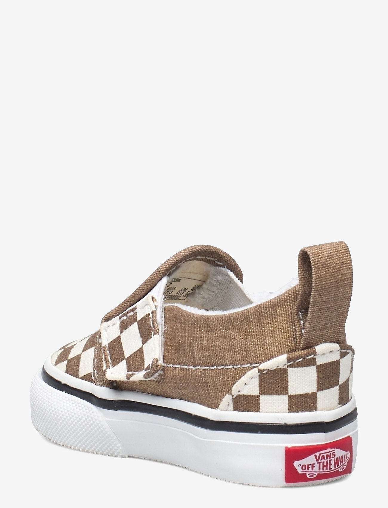 VANS - Shoe Toddler Numeric Width - (checkerboard)brnzagtrwht - 2