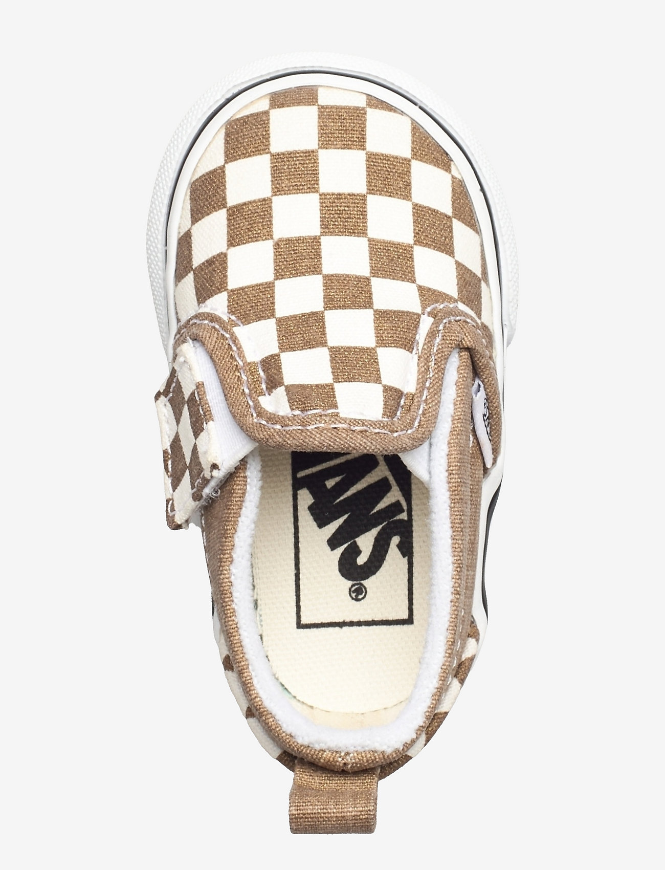 VANS - Shoe Toddler Numeric Width - (checkerboard)brnzagtrwht - 3
