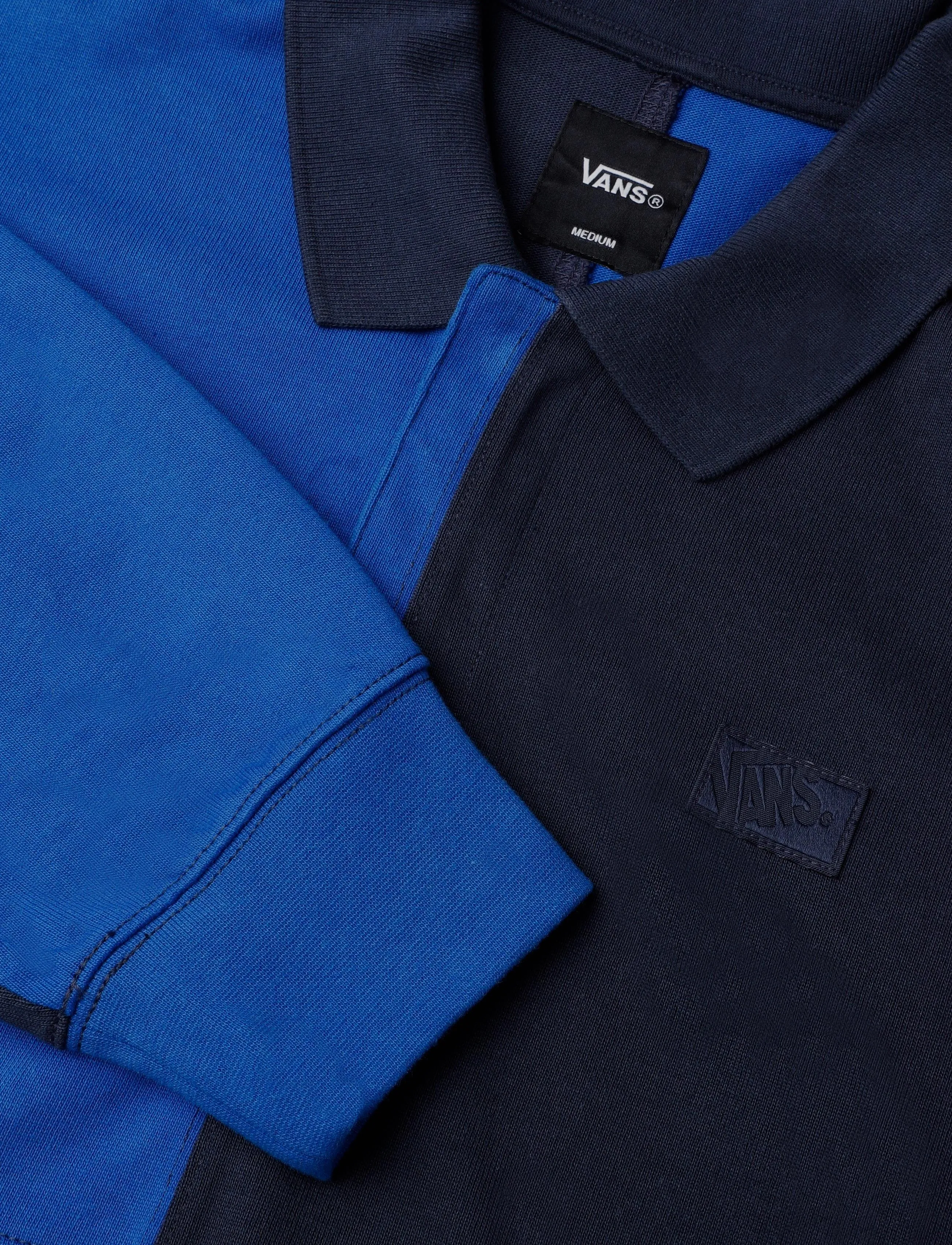 VANS - Check Rugby LS Knit - classic blue - 2