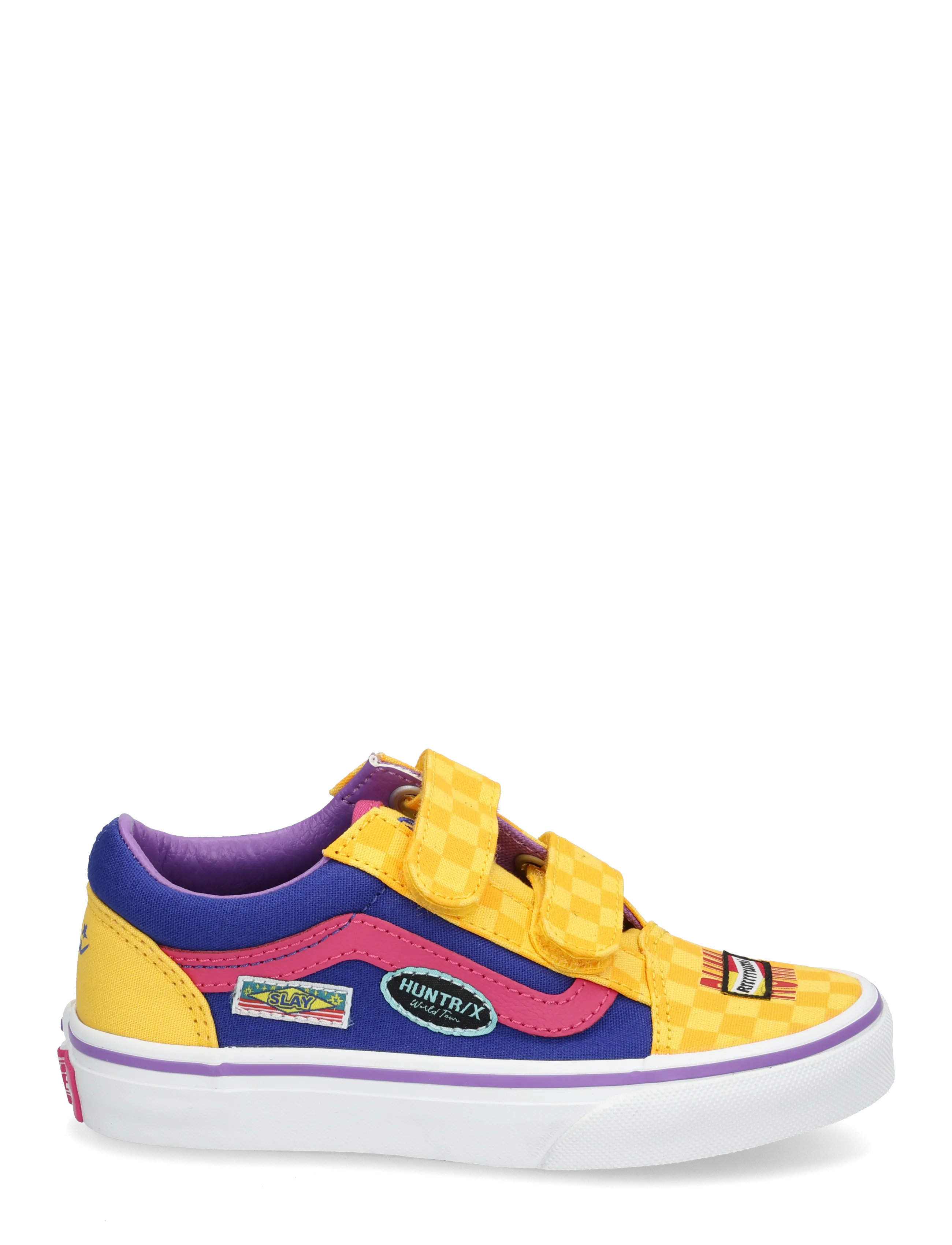 VANS - Old Skool V - canva sneakers - yellow - 2