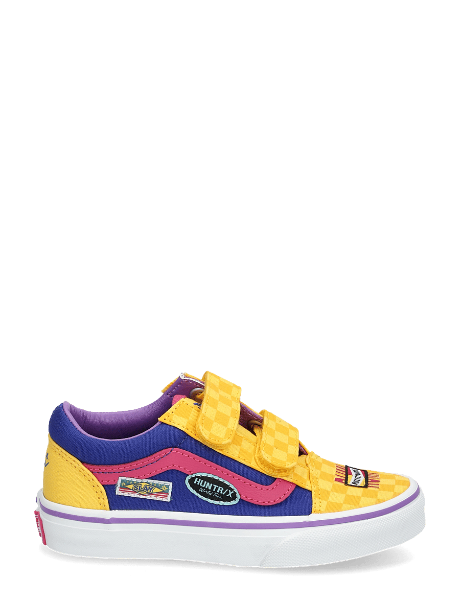 VANS - Old Skool V - canvas-sneaker - yellow - 2