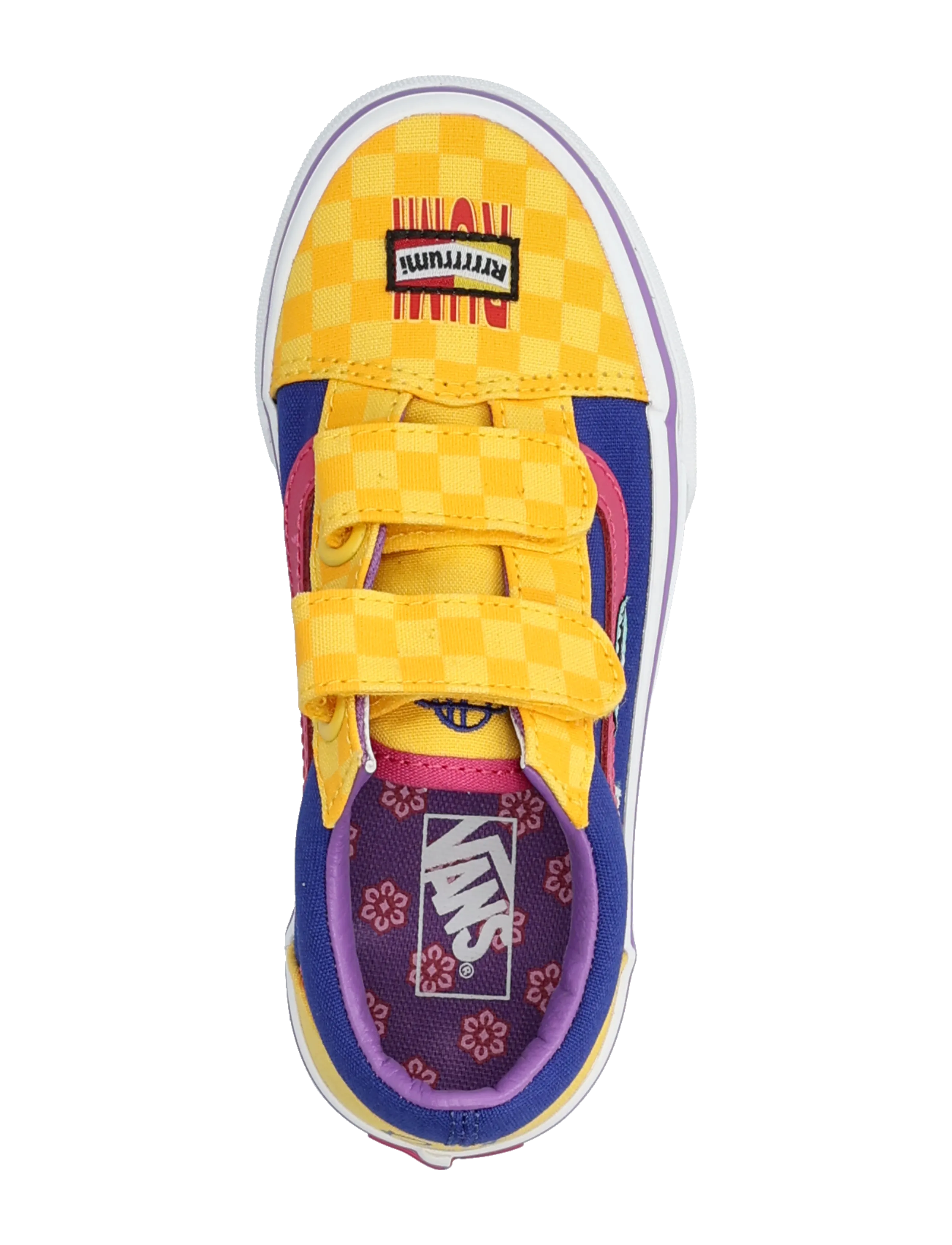 VANS - Old Skool V - canva sneakers - yellow - 3