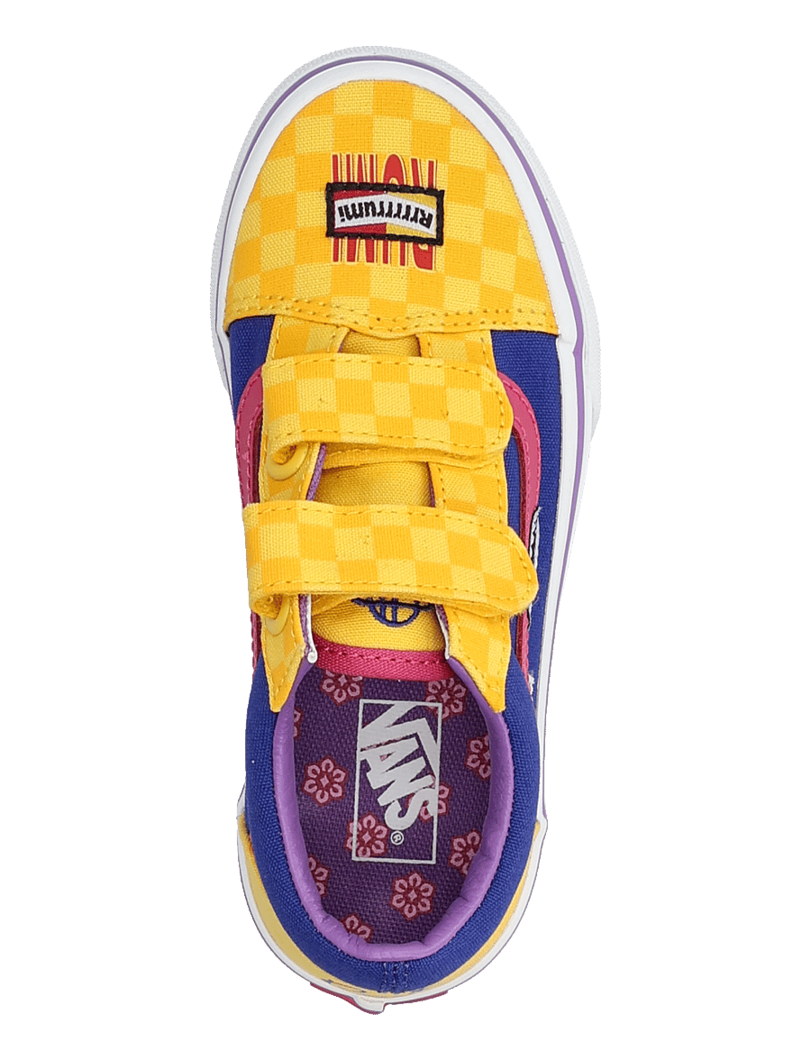 VANS - Old Skool V - canvas-sneaker - yellow - 3