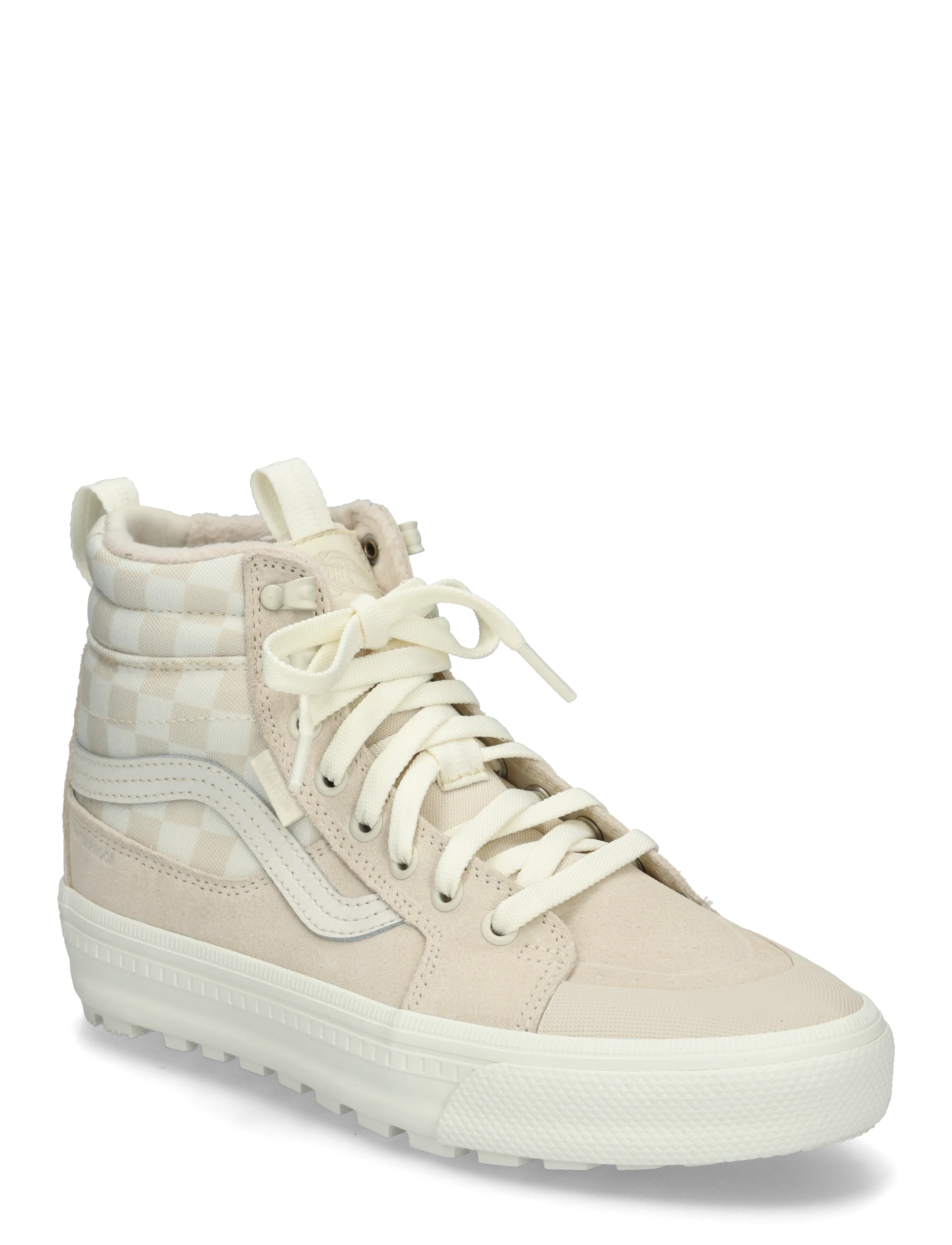 VANS Sk8-Hi Waterproof Insulated MTE - Vinterkängor - TURTLEDOVE / beige