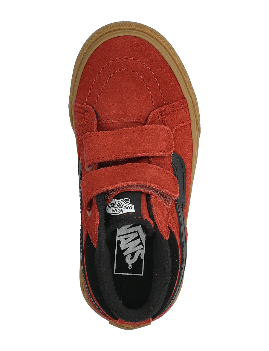 VANS - SK8-Mid Reissue V Insulated - høje sneakers - bordeaux - 3