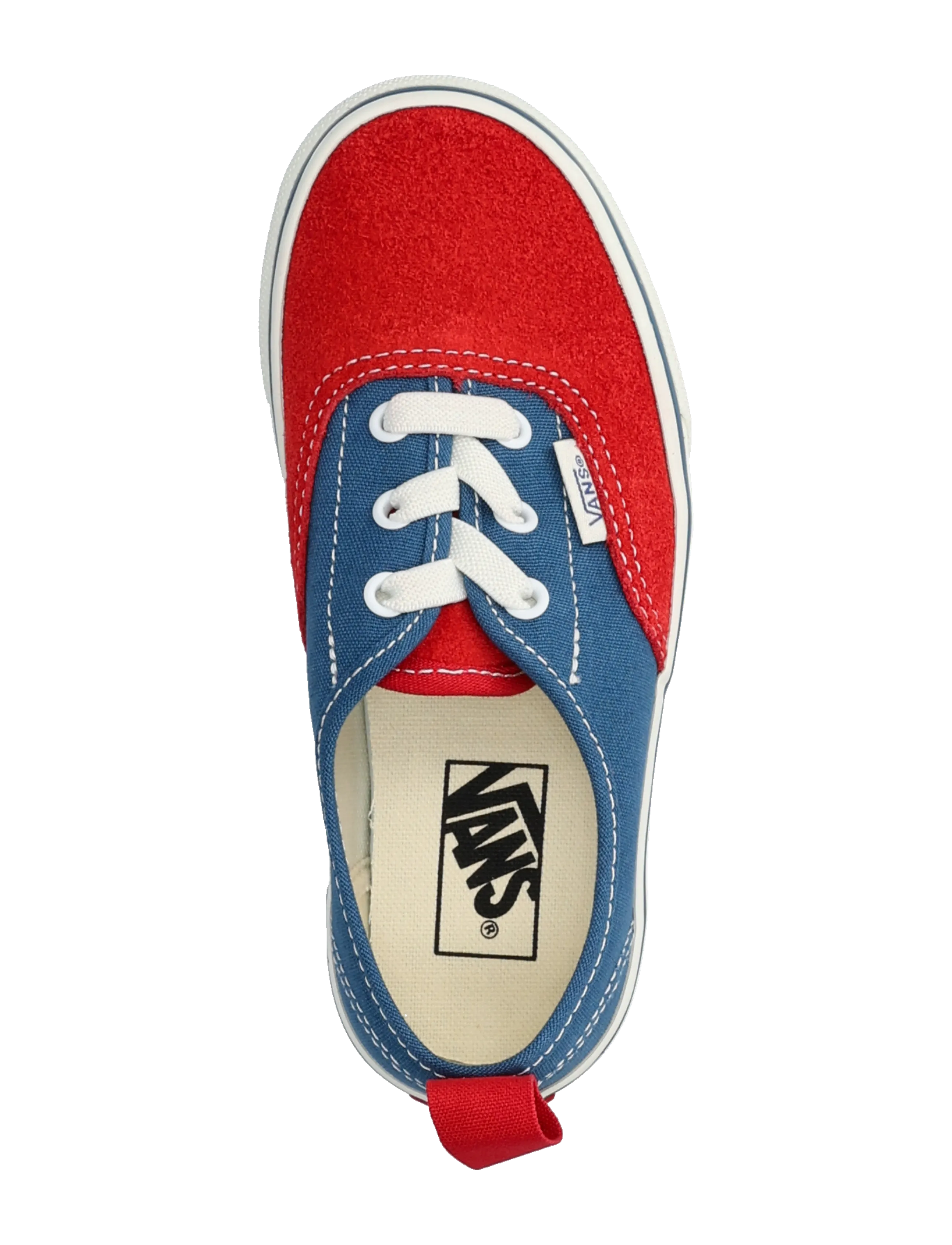 VANS - Authentic Elastic Lace - canvas sneakers - racing red - 3