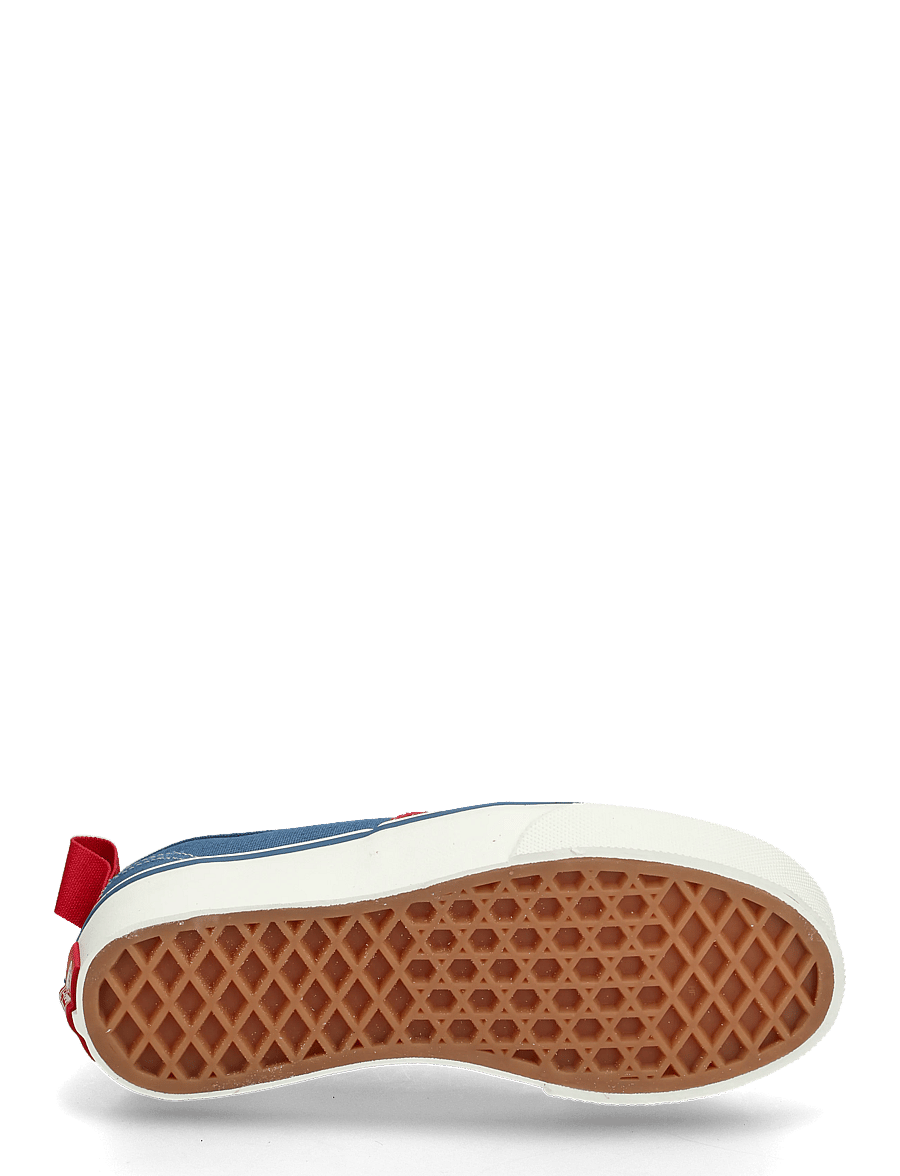 VANS - Authentic Elastic Lace - canva sneakers - racing red - 4