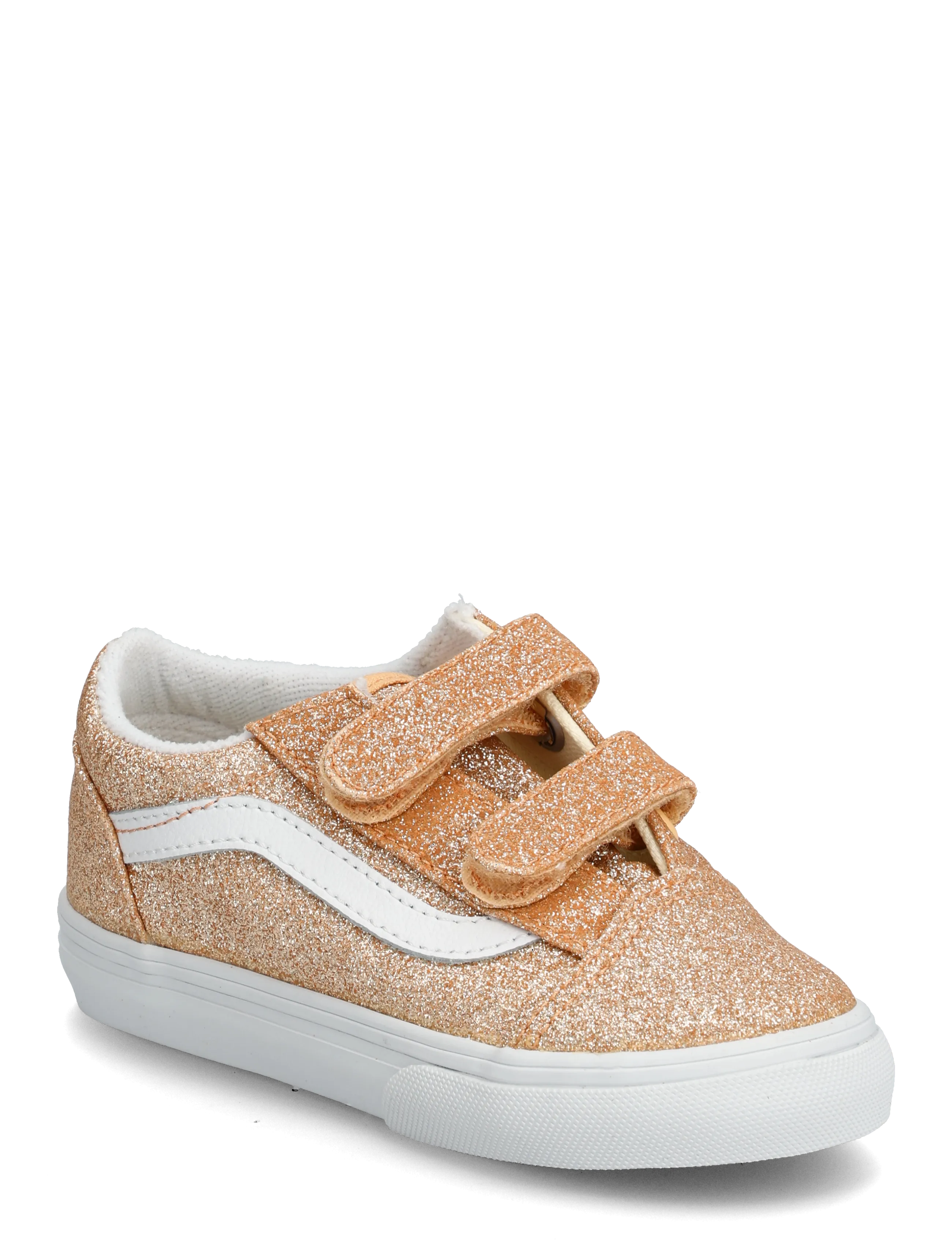 VANS Old Skool V - Pre-walkers - APRICOT GLOW / gold