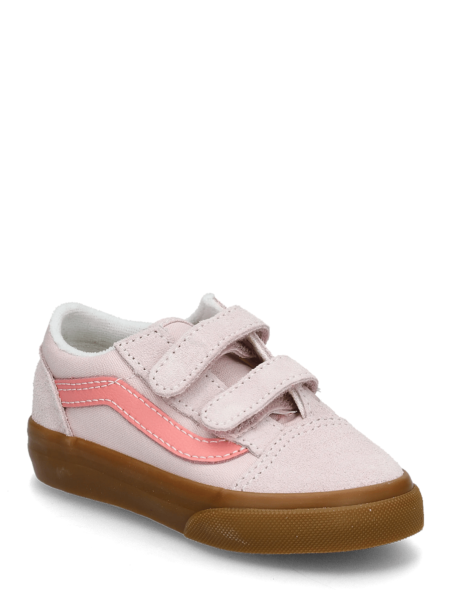 VANS - Old Skool V - canva sneakers - pale petal pink - 0