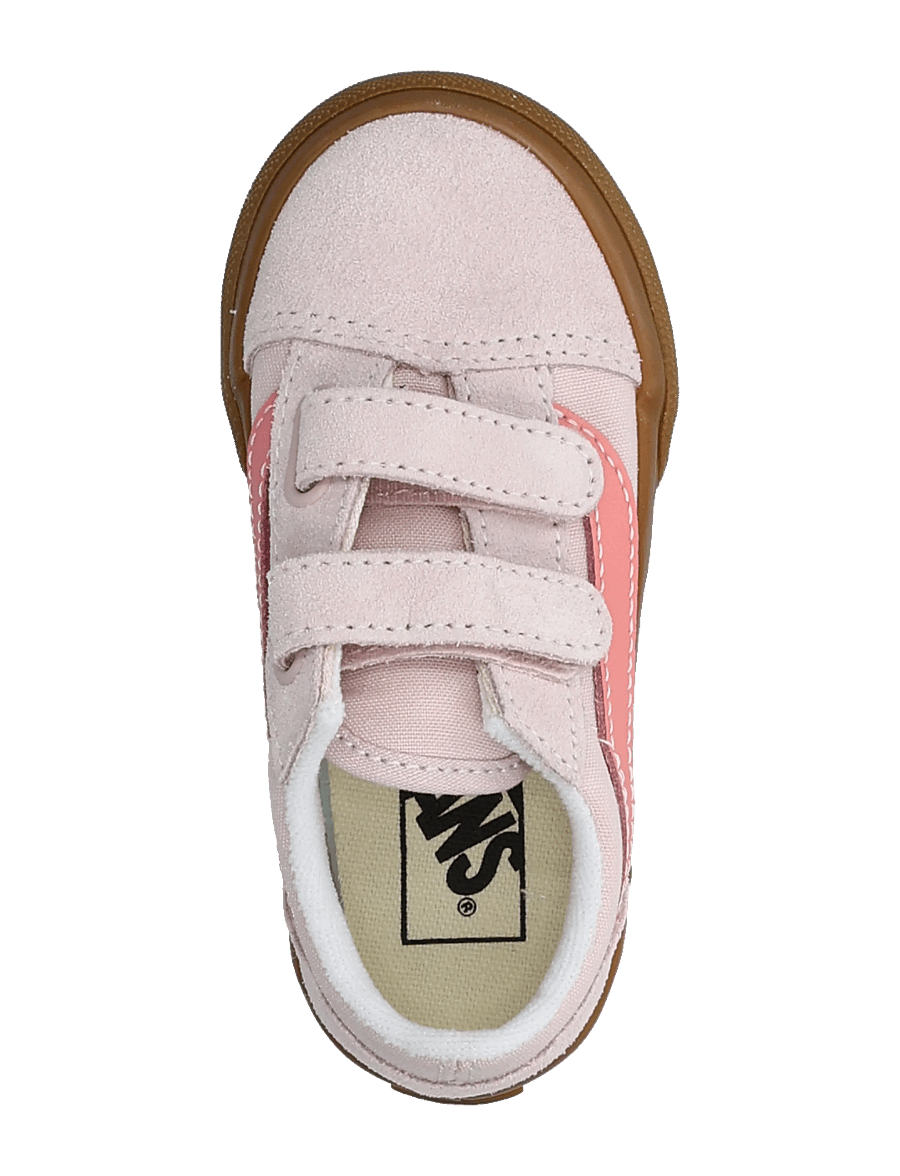 VANS - Old Skool V - canva sneakers - pale petal pink - 3