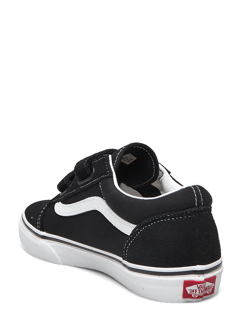 VANS - UY Old Skool V - canva sneakers - black/true white - 2
