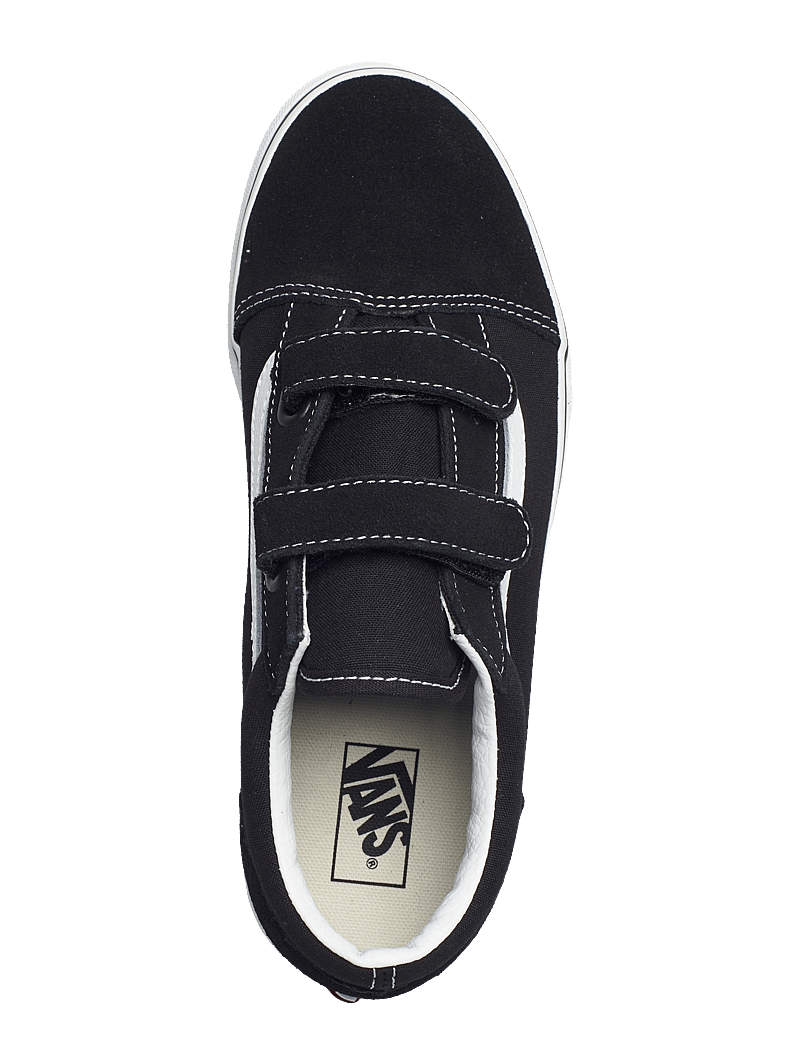 VANS - UY Old Skool V - canva sneakers - black/true white - 3