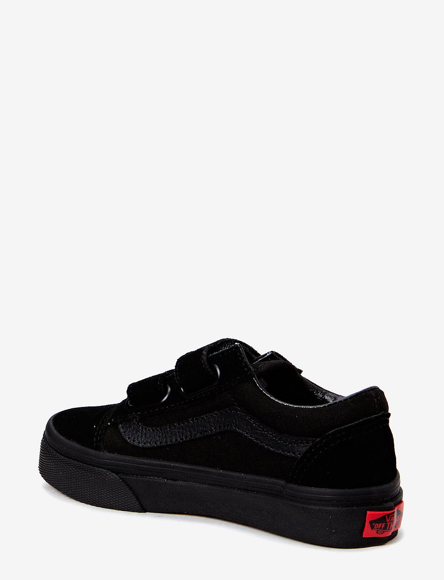 VANS - UY Old Skool V - niedriger schnitt - blk/blk - 1