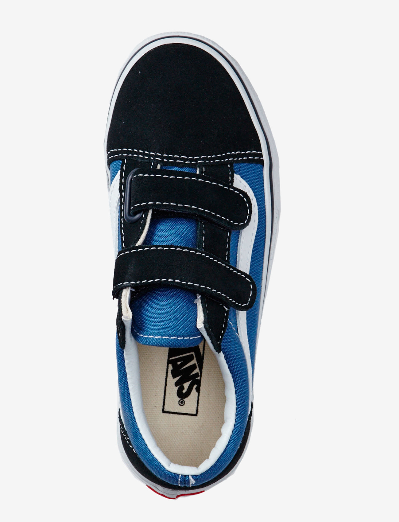 VANS - Old Skool V - niedriger schnitt - navy/true white - 3