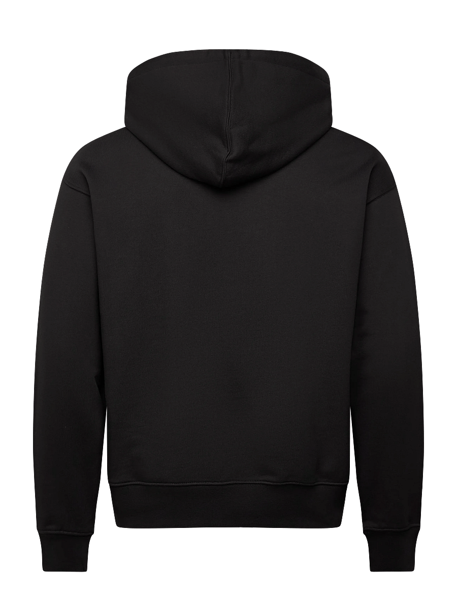 VANS - STONE SWIRL LOOSE PO - kapuutsiga dressipluusid - black - 1