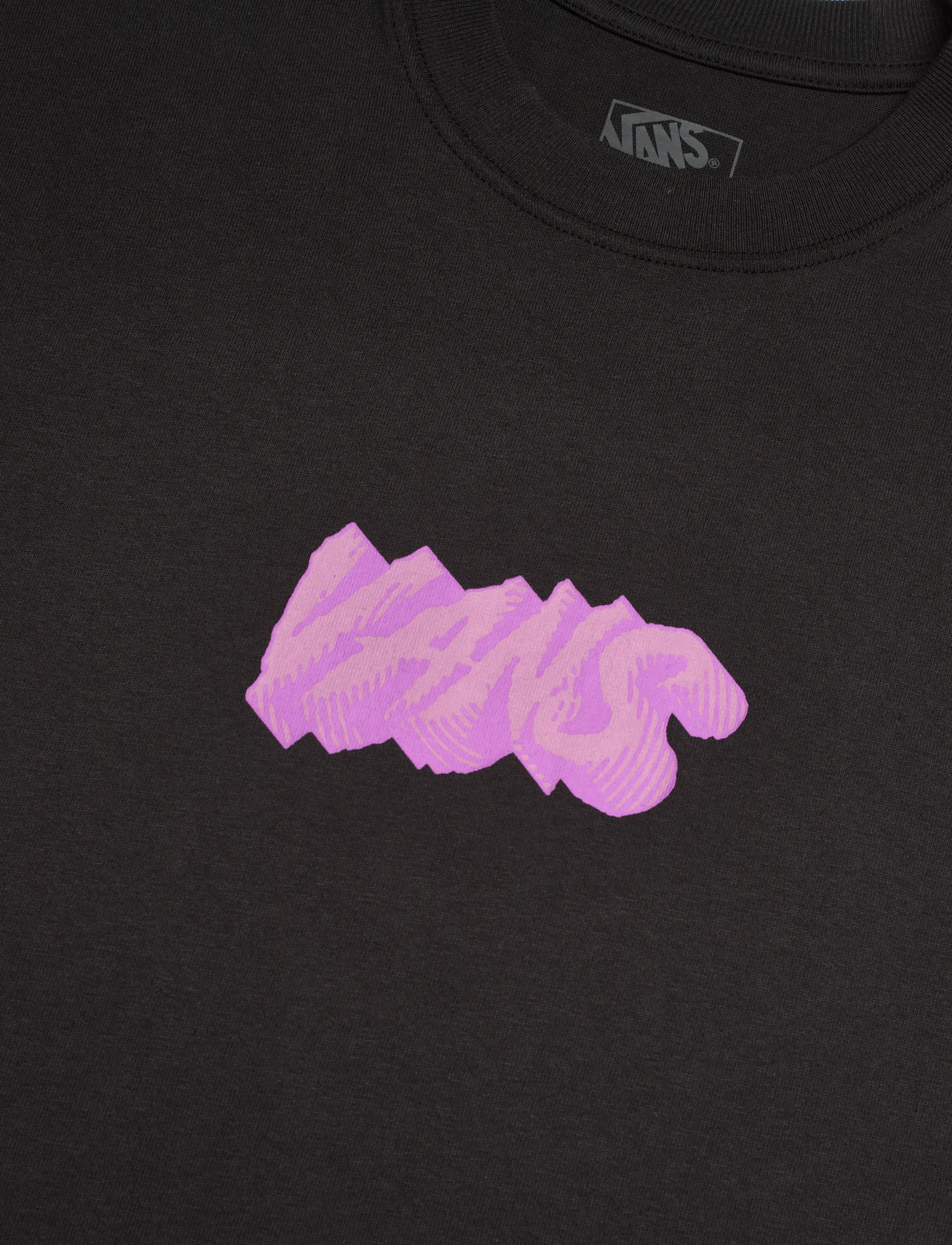VANS - STONE SWIRL LOOSE SS TEE - t-shirts - black - 2