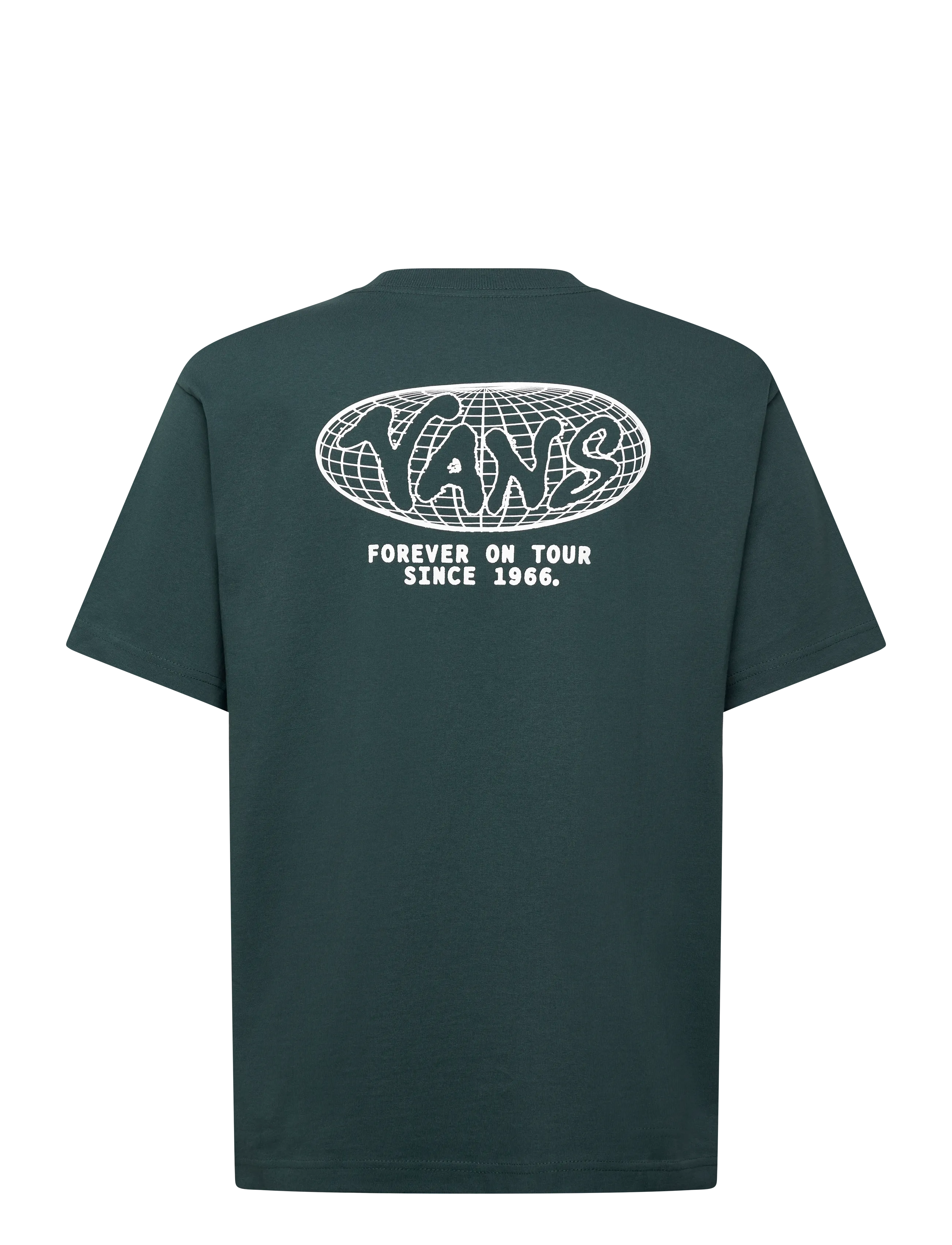 VANS - WORLD TOUR LOOSE SS TEE - oberteile & t-shirts - mystic moss - 1