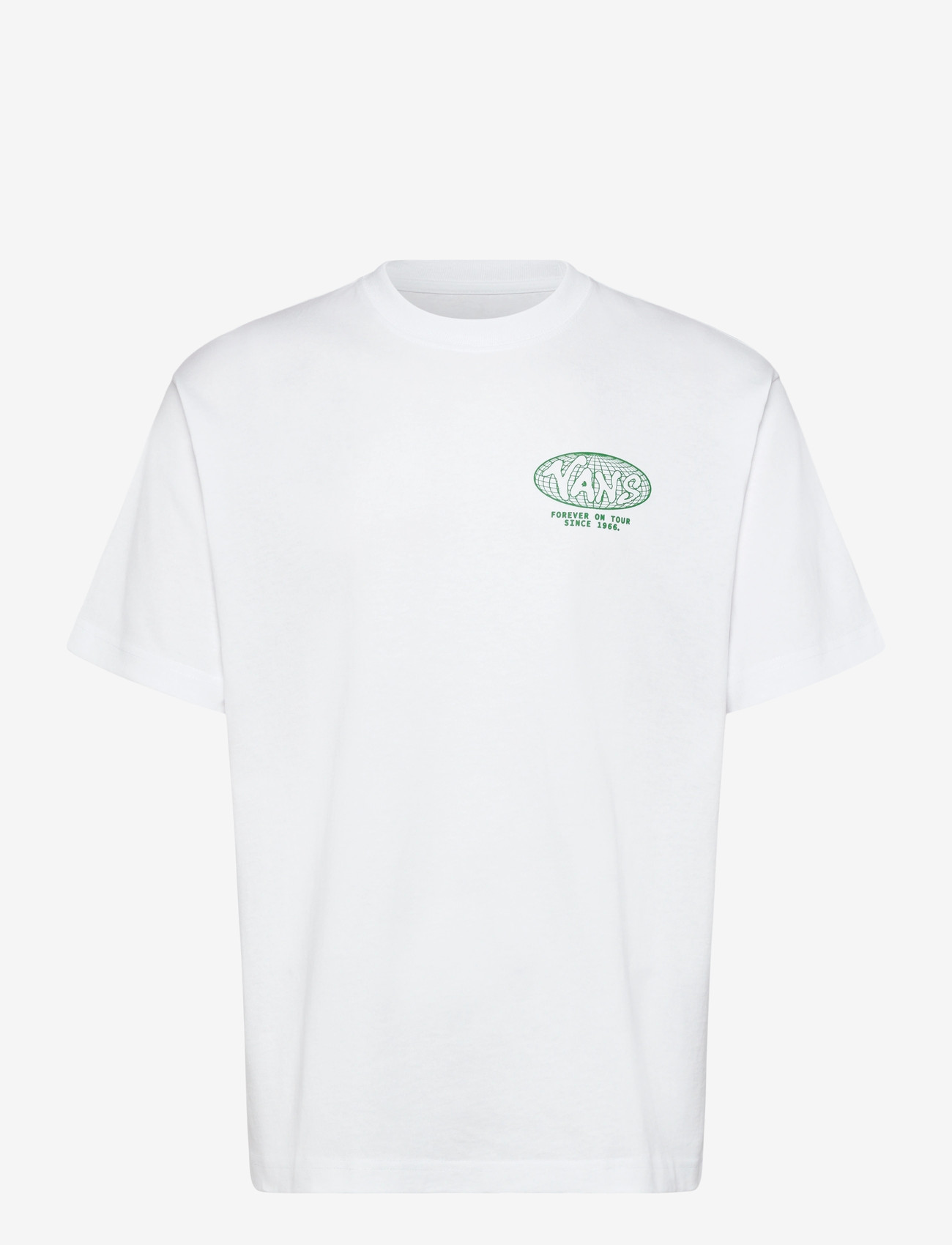 VANS - WORLD TOUR LOOSE SS TEE - laveste priser - white - 0