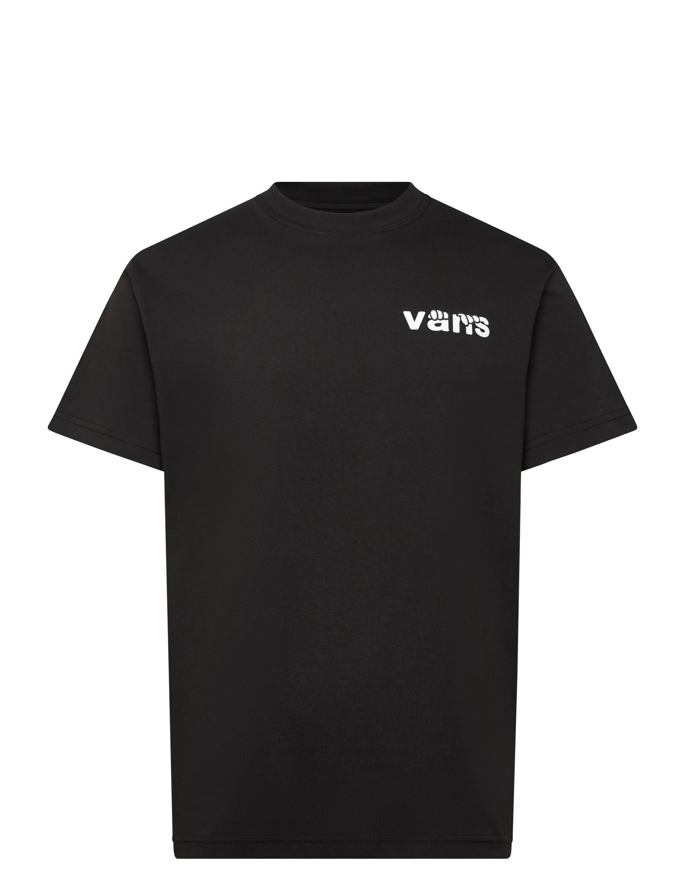 VANS KEYHOLE CLASSIC SS TEE - Kampaania - BLACK / black