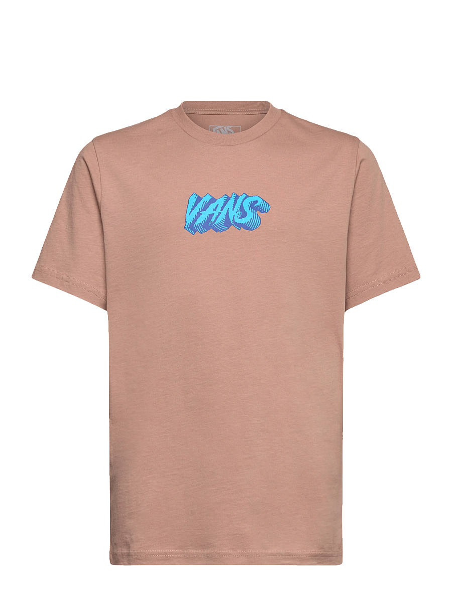 VANS - BY STONE SWIRL SS TEE - krótki rękaw - warm taupe - 0