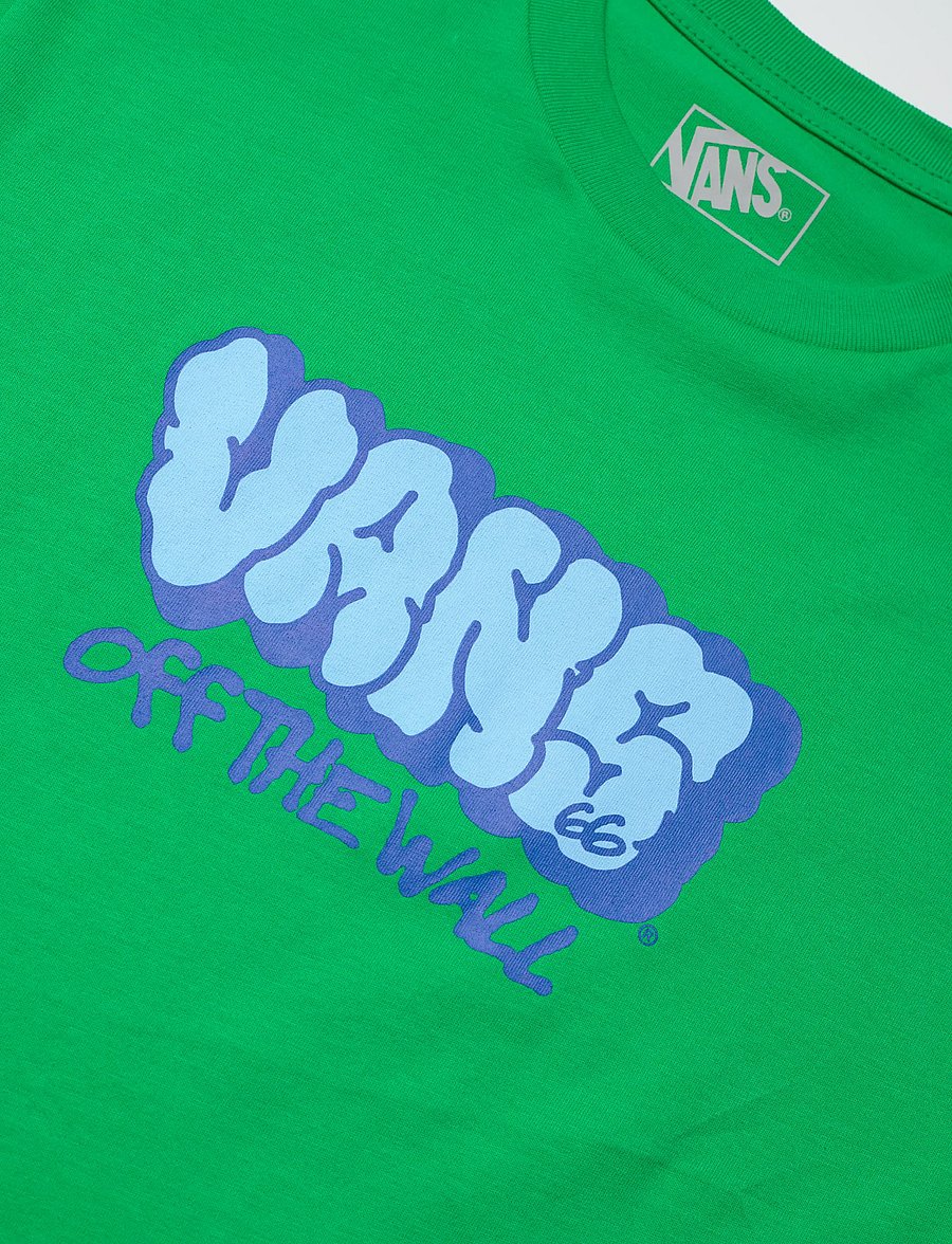 VANS - BY VANS GRAFF SS TEE - kurzärmelig - vivid verdant - 2