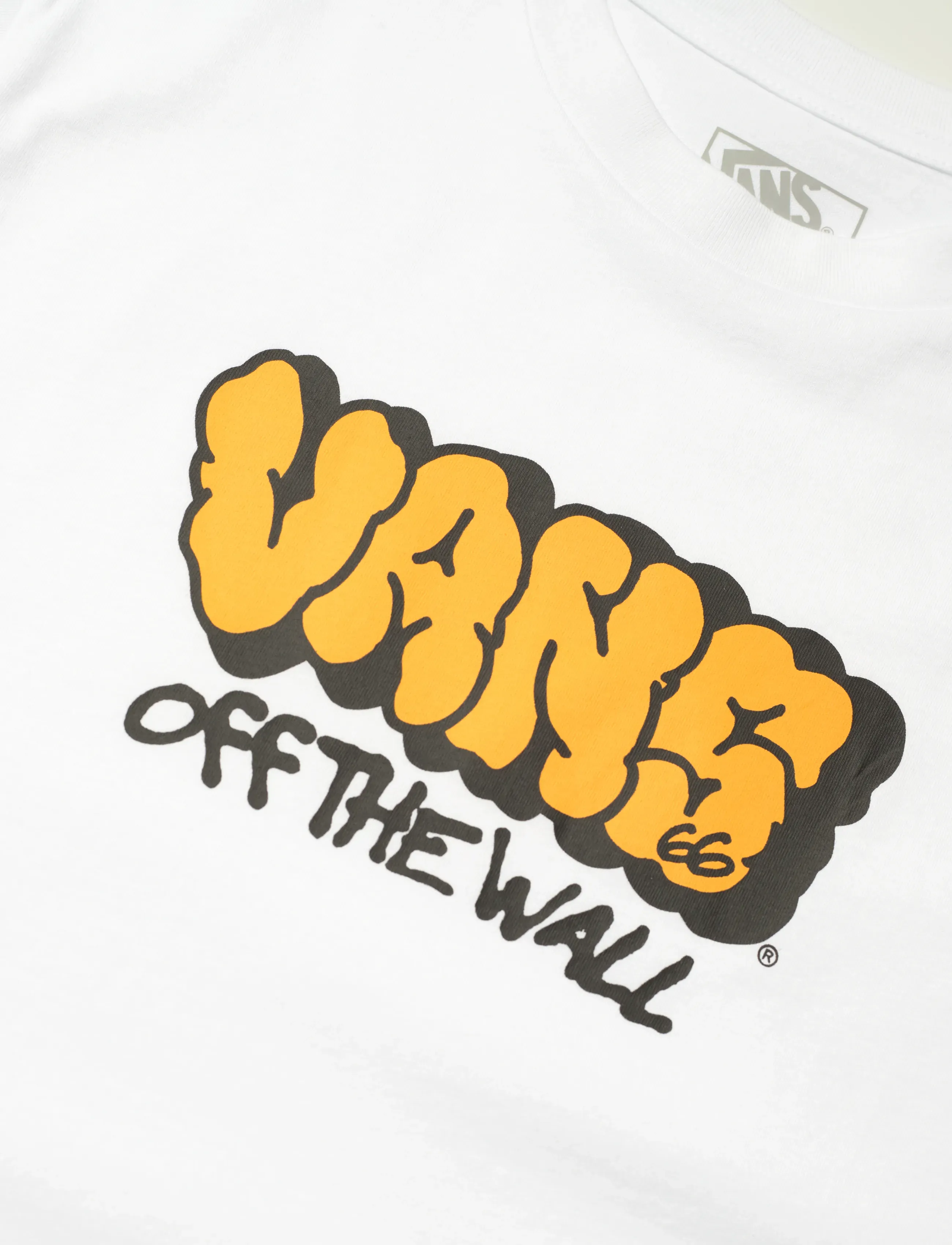 VANS - BY VANS GRAFF SS TEE - short-sleeved t-shirts - white - 2