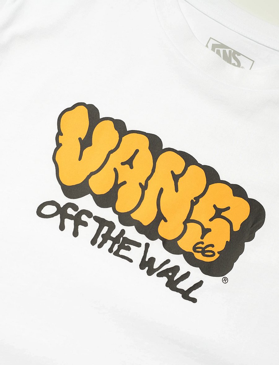 VANS - BY VANS GRAFF SS TEE - t-shirts à manches courtes - white - 2